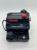 CB-03 50A 12-24V 50A Waterproof Circuit Breaker with Manual Reset