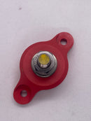 77510M0N02  (3/8" Post) Heavy Duty Single Point Power Posts Red